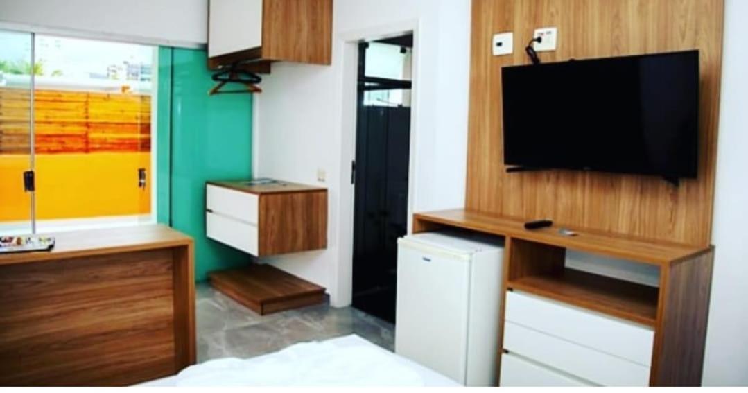 Hotel Enseada Beira Mar غوارويا المظهر الخارجي الصورة